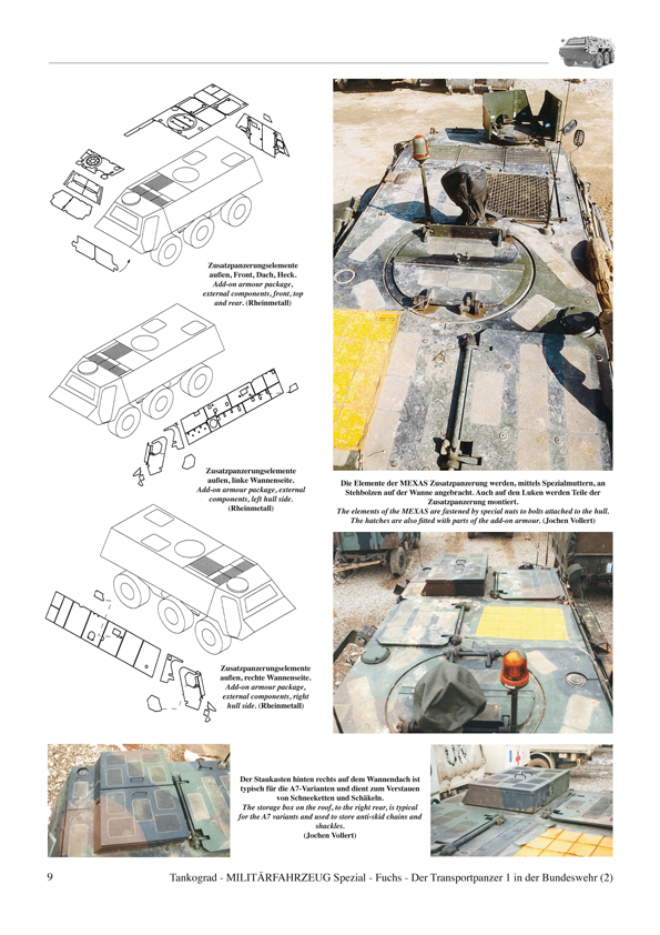 thumbnail image 2 of Tankograd 5052 'Fuchs Teil 2' – German Army Transport Panzer Modeling Book (EN/DE) 2 of 2